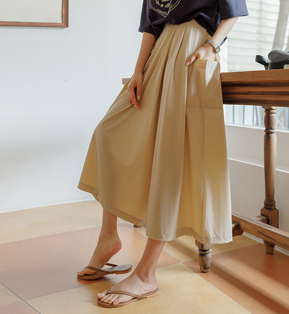 Flare Skirt Pants