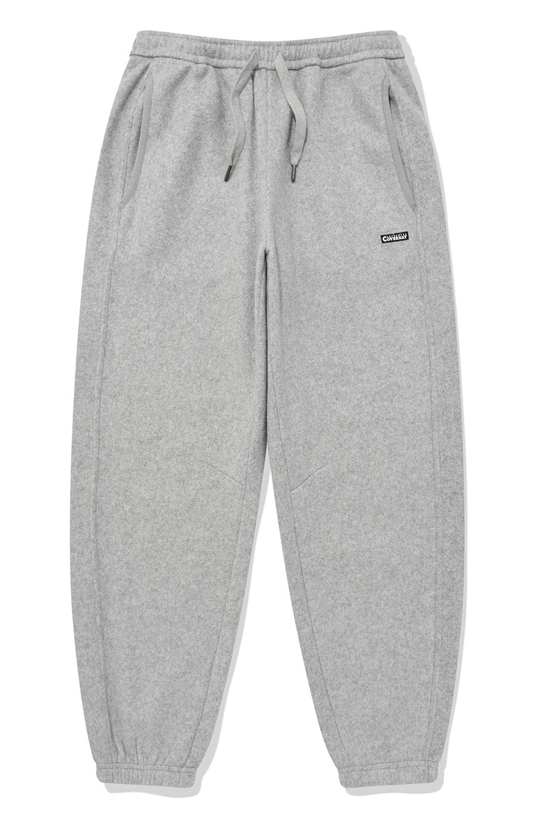 Covernat Unisex Fleeced Jogger Pants Melange Gray | Joggers