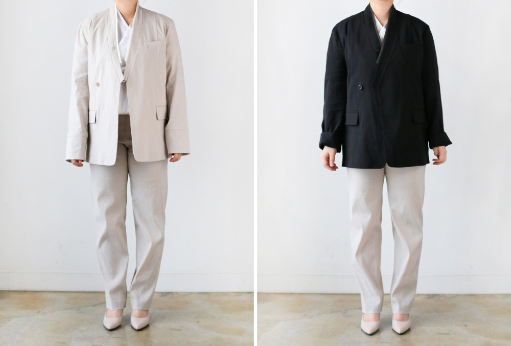 LEESLE Irum Linen Jacket | KOODING