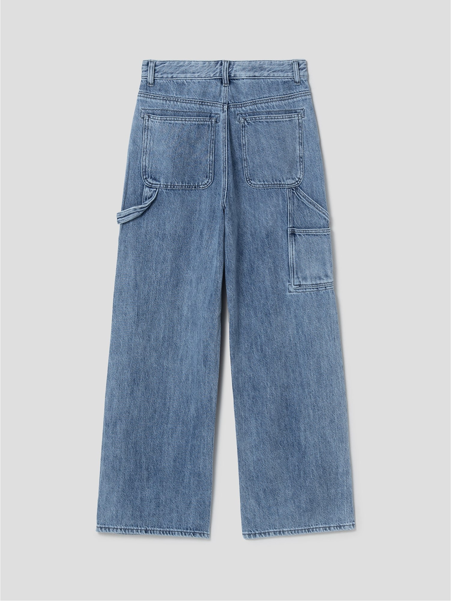 8seconds Carpenter Wide Denim Pants Sky Blue | Wide for
