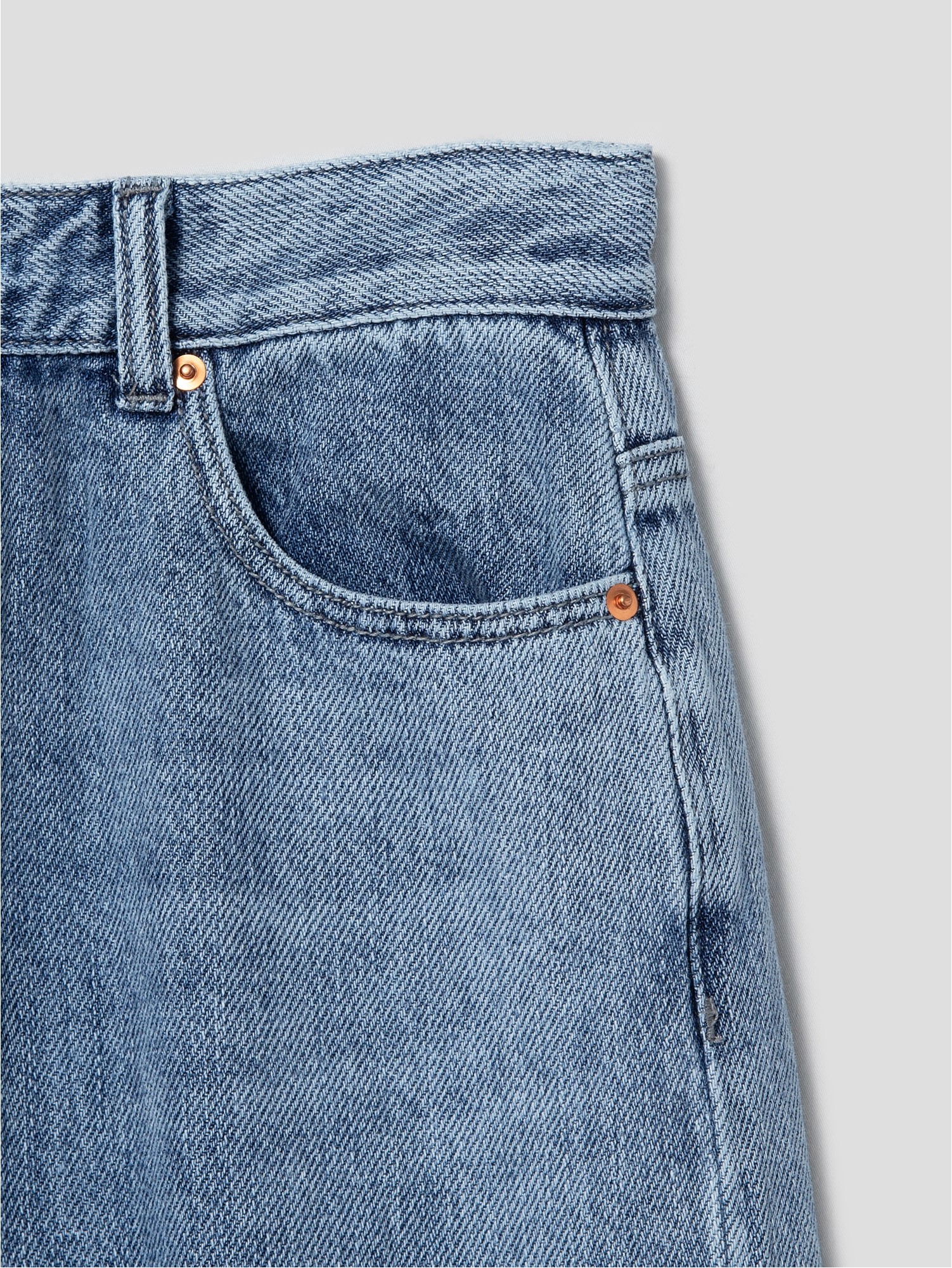 8seconds Carpenter Wide Denim Pants Sky Blue | Wide for