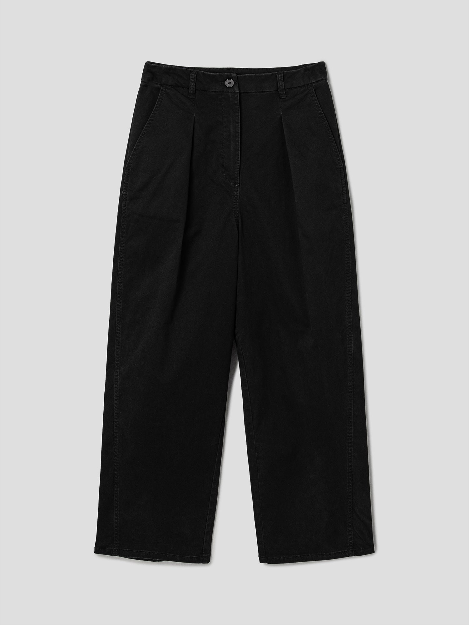 【BAON】[unisex] Coeti Washing Cut Balloon Wide Pants 8seconds Cotton Balloon Wide Pants Black | Wide for Women