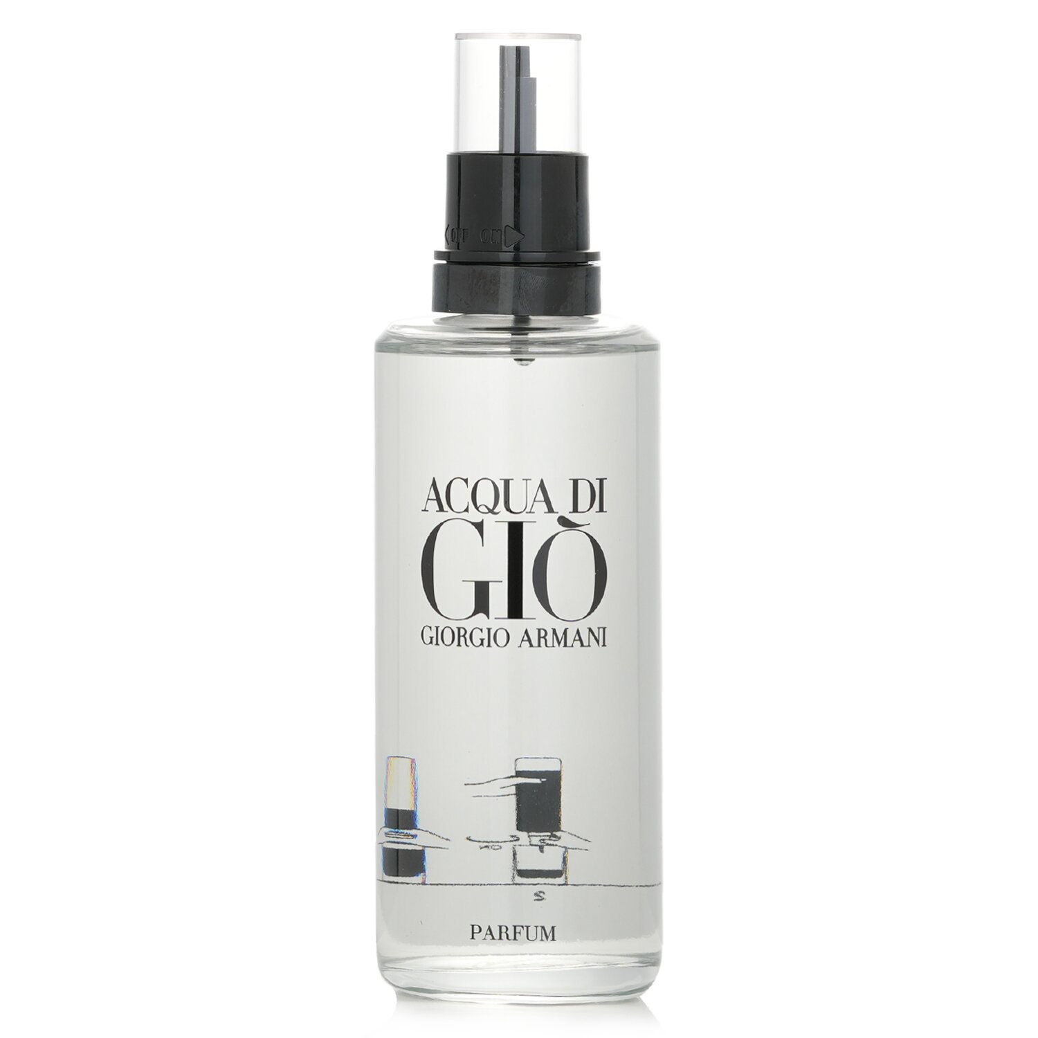 Giorgio Armani Acqua Di Gio Parfum Recharge Refill 150ml 5.1oz