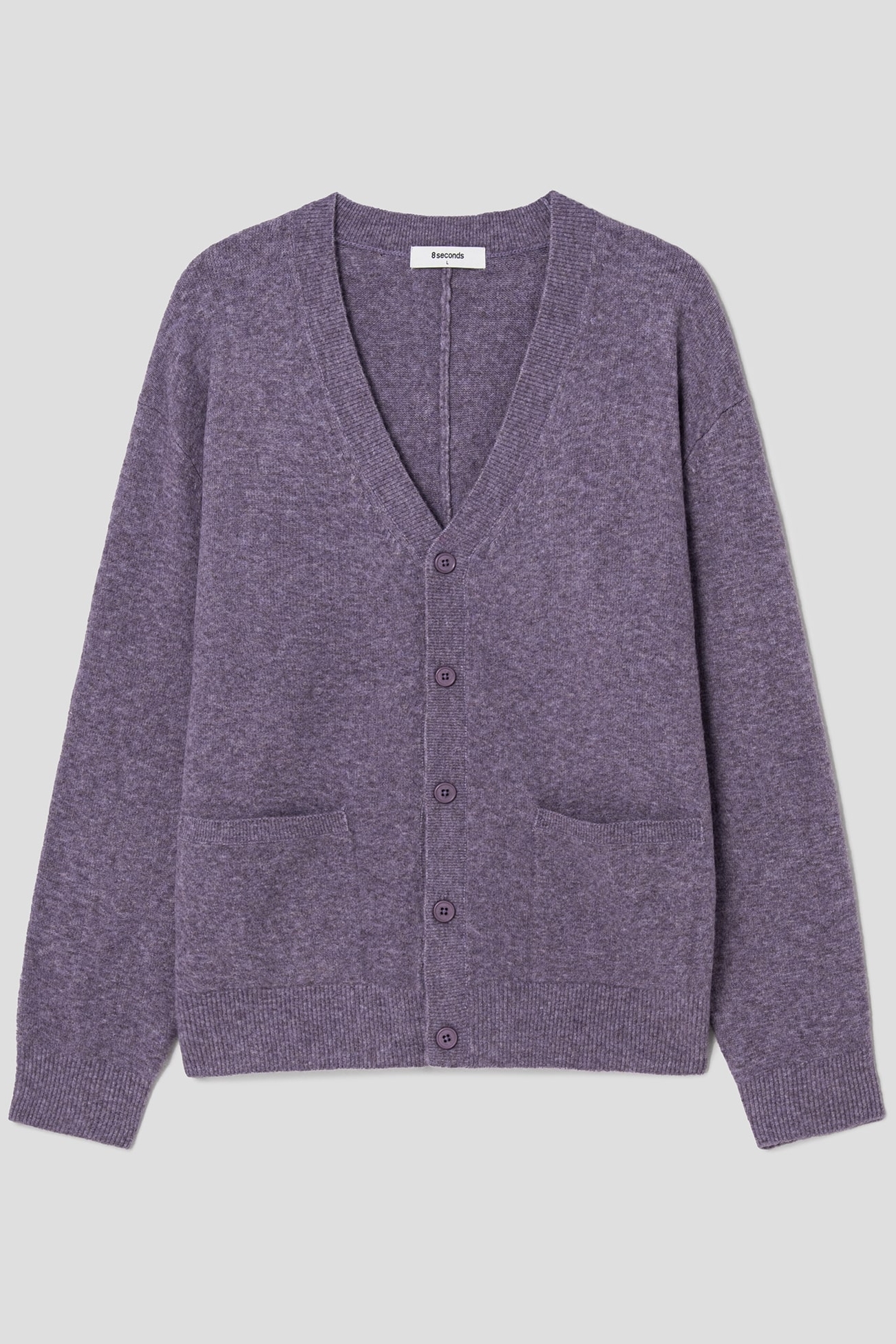 Soft Cardigan Light Purple