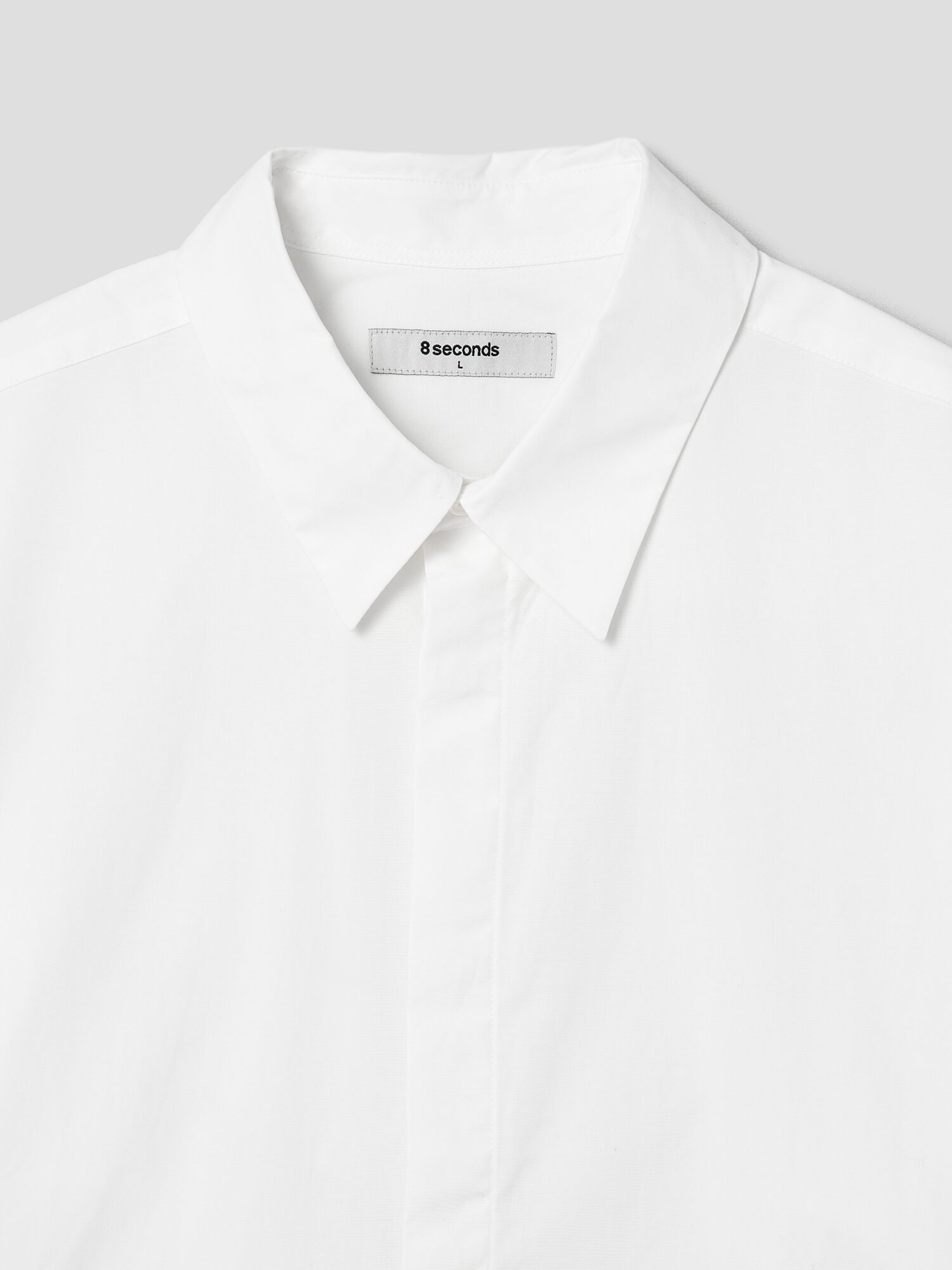 8seconds Hidden Button Relax Fit Shirt White | Casual Shirts 8seconds Hidden Button Relax Fit Shirt White | Casual Shirts
