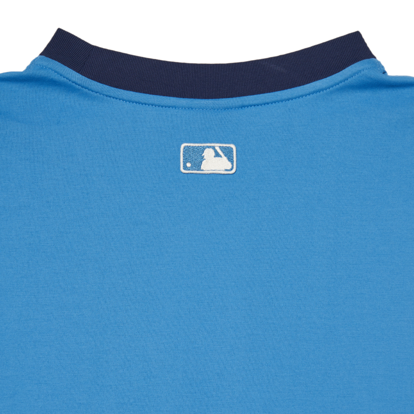 Unisex Varsity Logo Oversized Short Sleeve Tee Shirt LA Dodgers Cobalt Blue