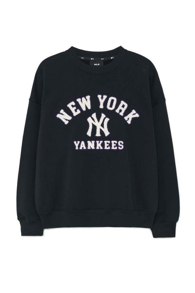 MLB NEW YORK YANKEES Varsity Graphic T-Shirt (Black)