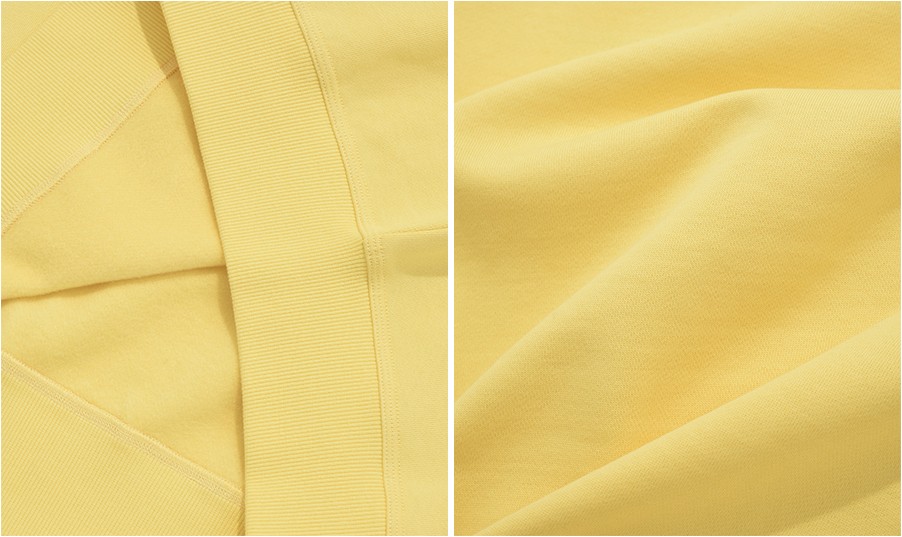 スウェット・トレーナー COVERNAT Authentic Logo Man to Man Yellow Covernat aerospace Unisex Authentic Logo