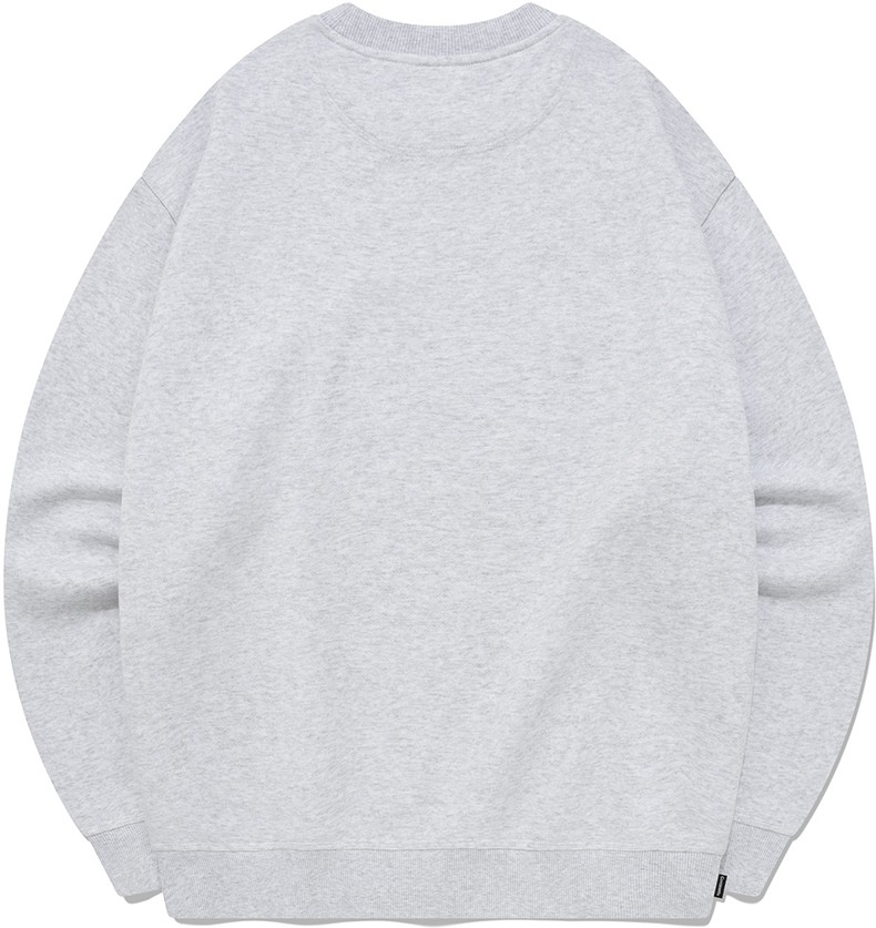 【COVERNAT】 ★ C Logo Fleeced Sweatshirt ★ 大人気 Covernat Unisex Fleeced Multi Logo Sweatshirt Header Gray