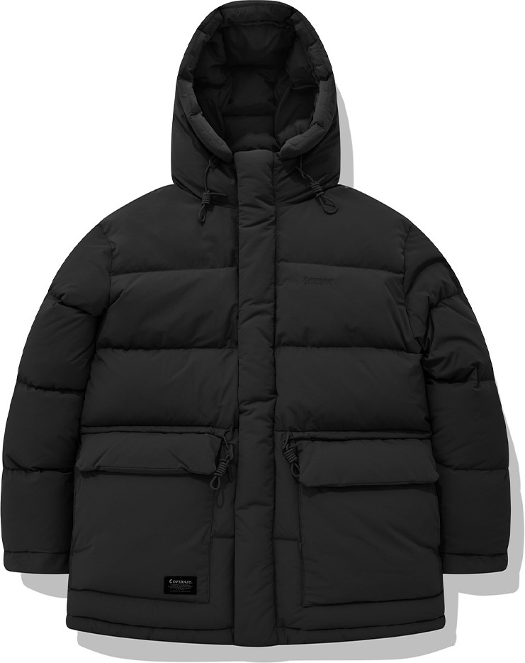 [COVERNAT]★ RDS Mountain Mid Puffer Covernat Unisex RDS Mountain Med Puffer Black | Puffer for