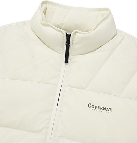 Covernat Unisex RDS Coverlight Stand Collar Down Ivory