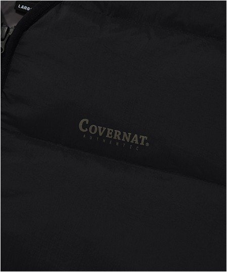 Covernat Unisex RDS Coverlight Collarless Down Black