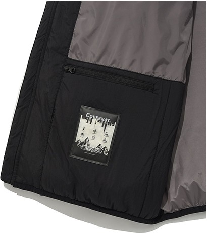 [COVERNAT]★韓国人気★RDS COVERLIGHT PACKABLE HOODE DOWN Covernat Unisex RDS Cover Light Hoodie Down Jumper Black