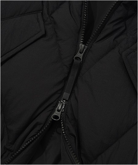 Covernat Unisex RDS Highlight Stand Collar Down Black