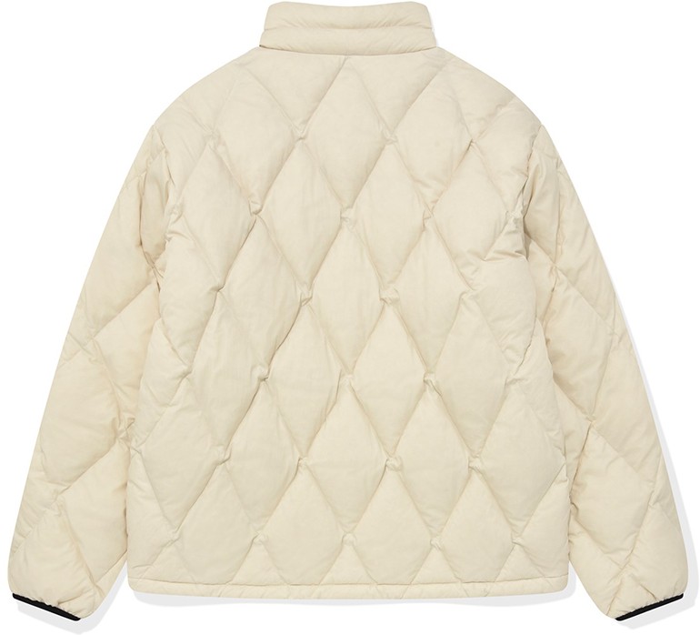 [COVERNAT]★RDS HIGHLIGHT STAND COLLAR DOWN Covernat Unisex RDS Highlight Stand Collar Down Ivory