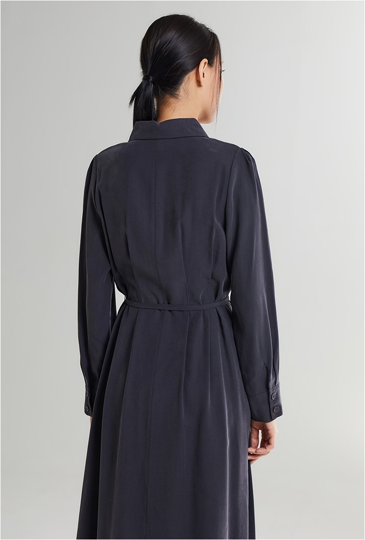 SPAO Shirt Long Dress | Shirt Dresses for Women | KOODING