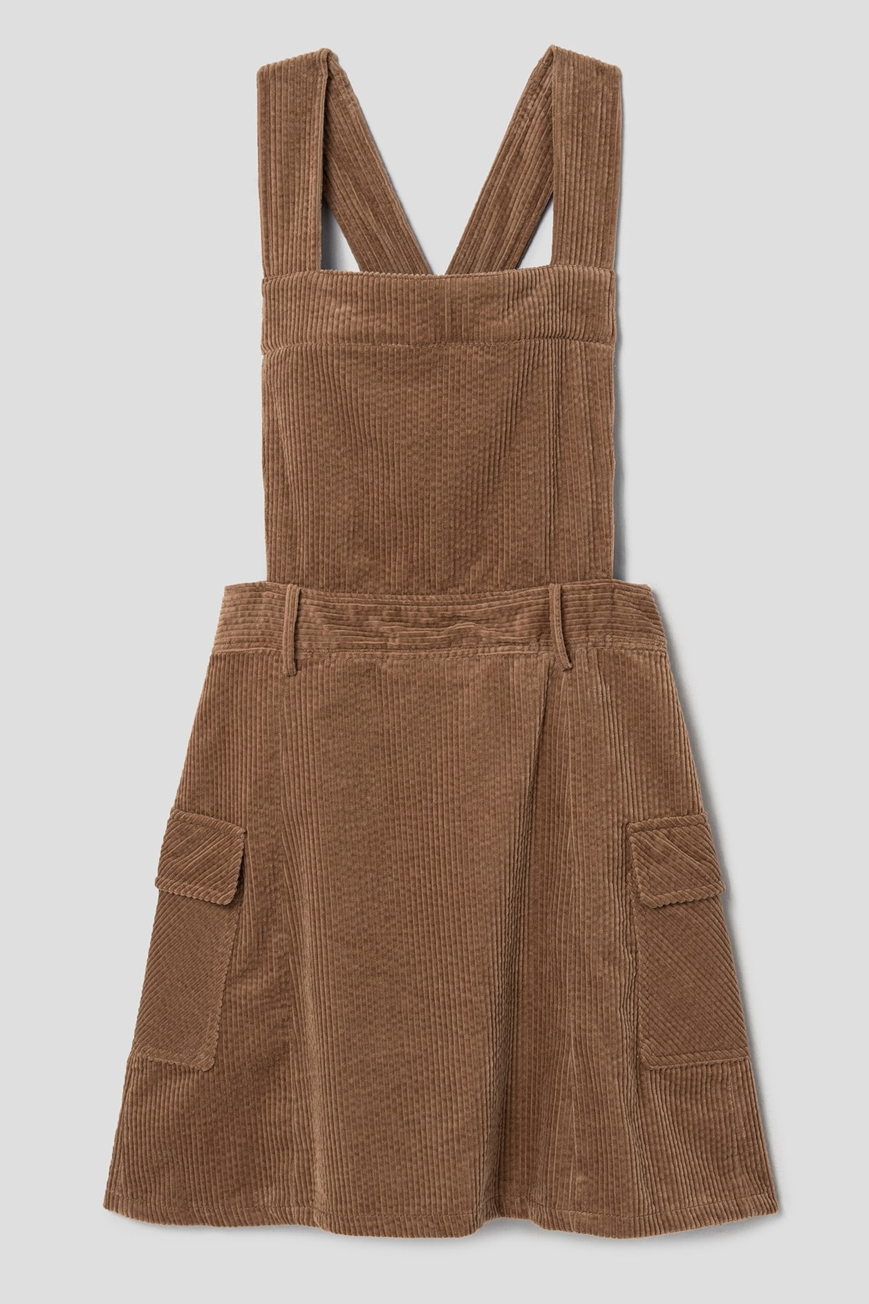 Corduroy pinafore mini dress best sale