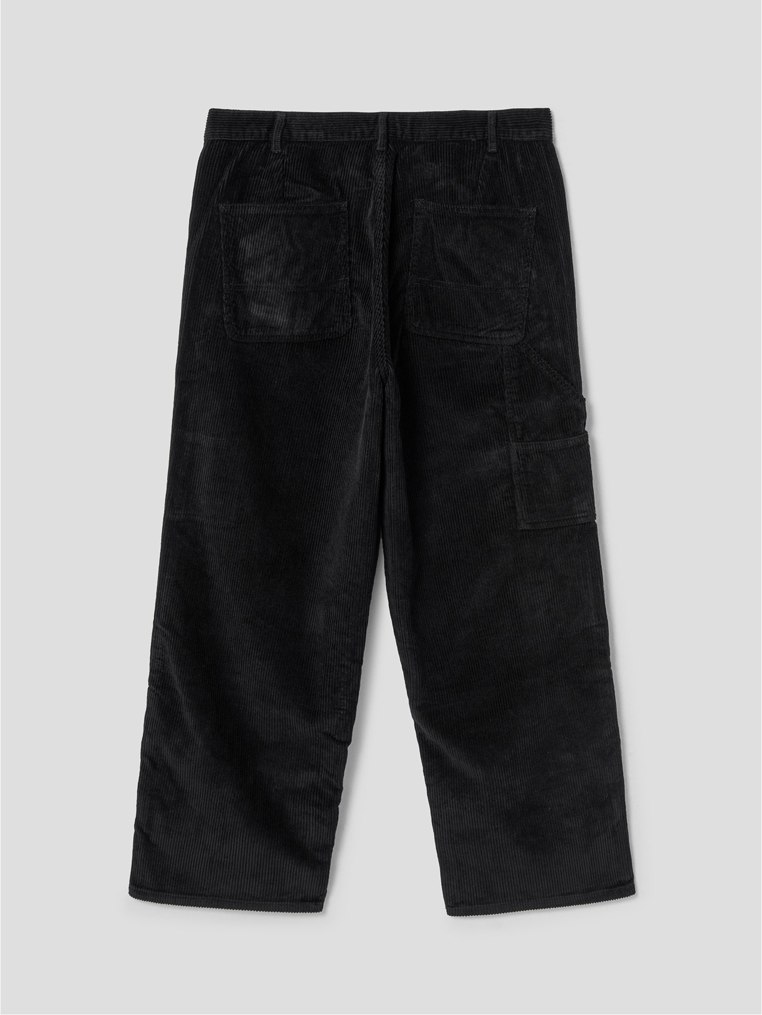 8seconds Corduroy Carpenter Pants Black, Chinos for Men