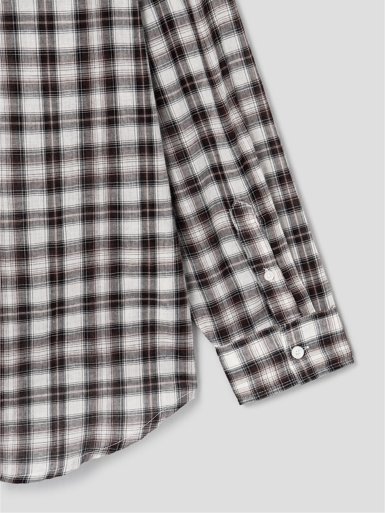 【8SECONDS】New Arrival 19SS Tartan Check Cotton Shirts 8seconds Check Mix Shirt Blue | Plaid for Men | KOODING