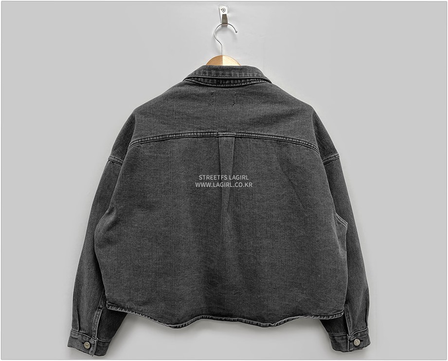 LAGIRL Two Pockets Denim Jacket | Denim for Women | KOODING