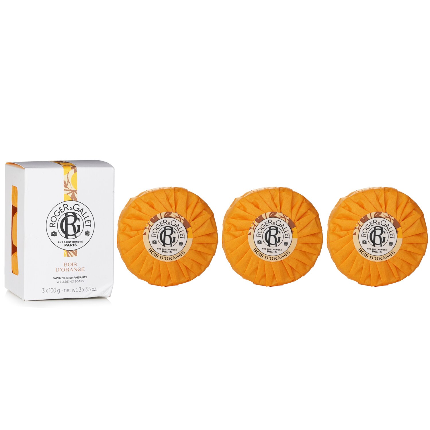 Roger & Gallet Body Wash & Shower Gel – Bois D'orange – 6.7 oz