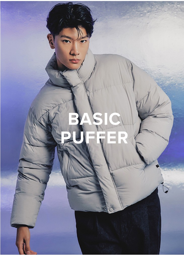 SPAO Unisex Basic Padding Puffer for Women KOODING