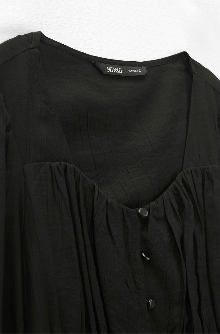 ま*！様 Jesh ジェッシュ　Multi way gather blouse multiway sheer gather blouse | TOPS | LAULEN