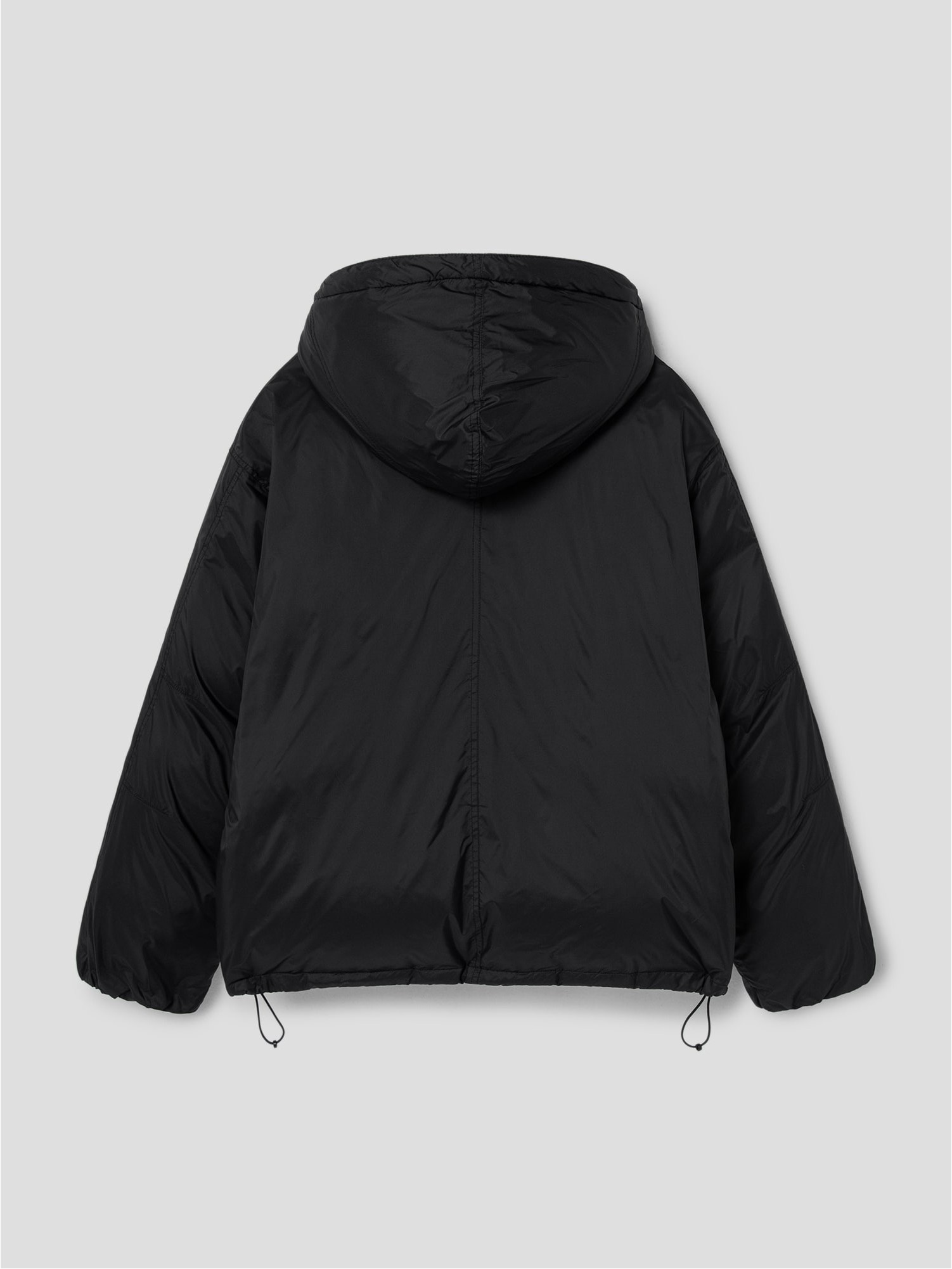 8seconds Short Hoodie Down Jacket Black | Puffer for Men 8seconds Short Hoodie Down Jacket Black | Puffer for Men