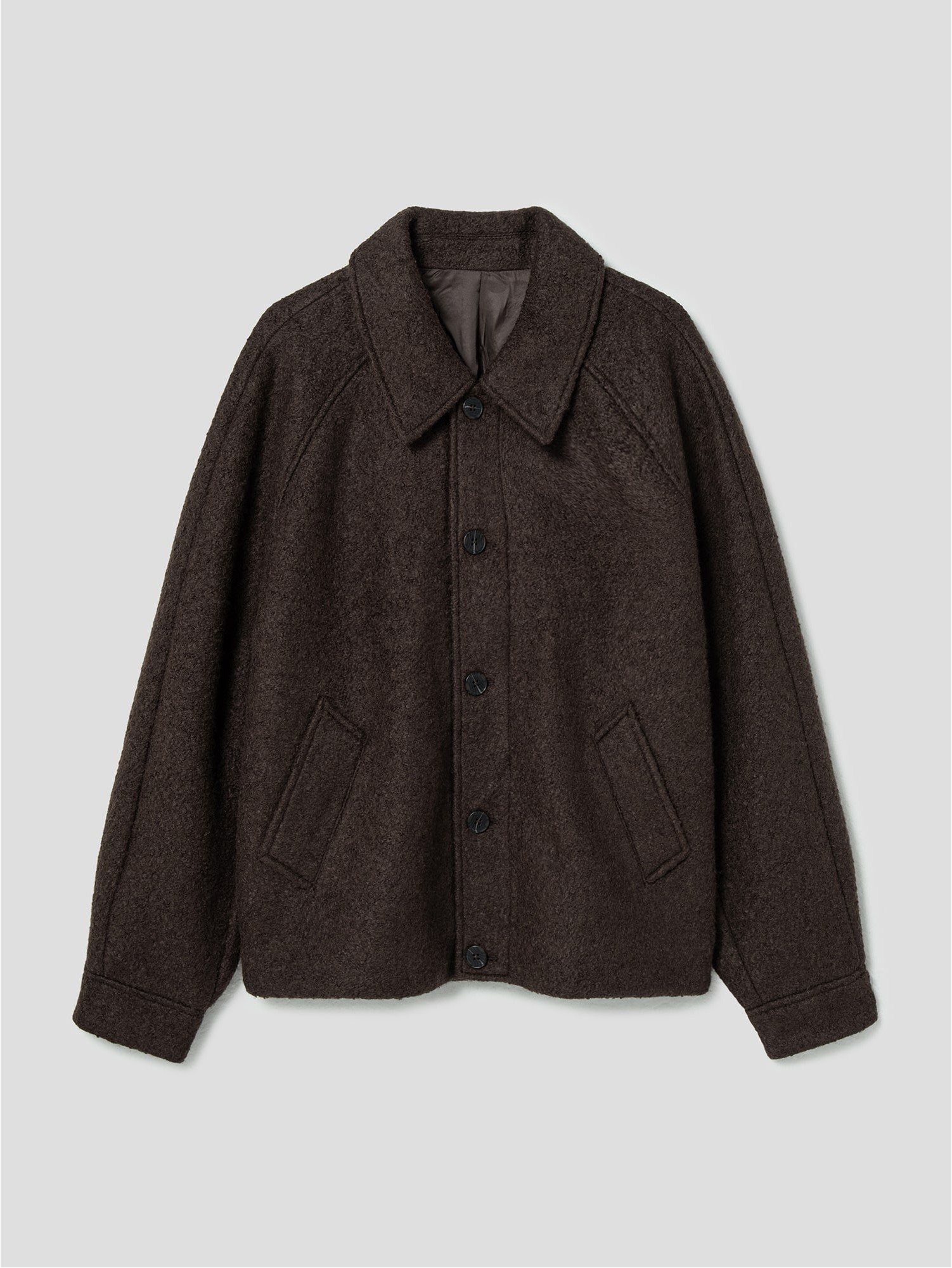 ジャケット・アウター uL'AUBEBLANC Constructive Wool Short Constructive Wool Short coat – L'AUBE BLANC