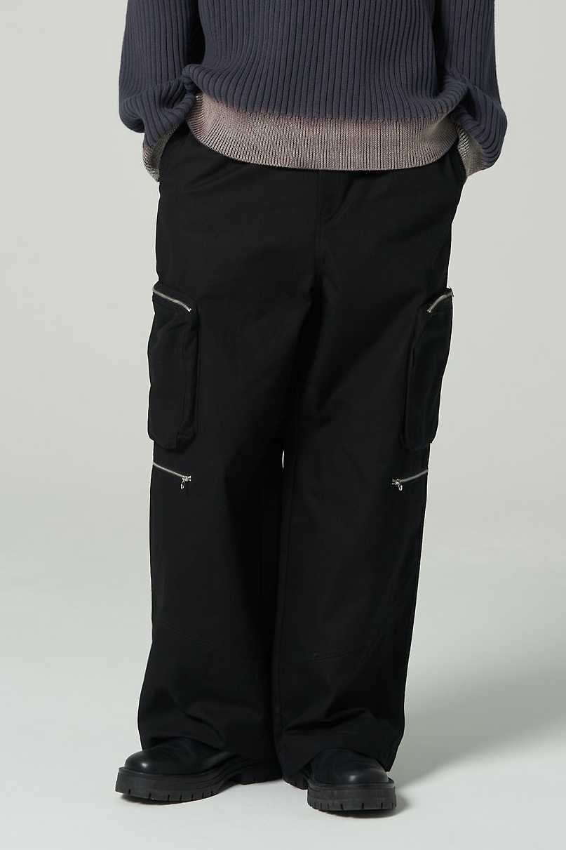 Shop Khaki Cargo Zip Pants Online | DOUBLE RAINBOUU X House Of Darwin  Limited Edition Collaboration