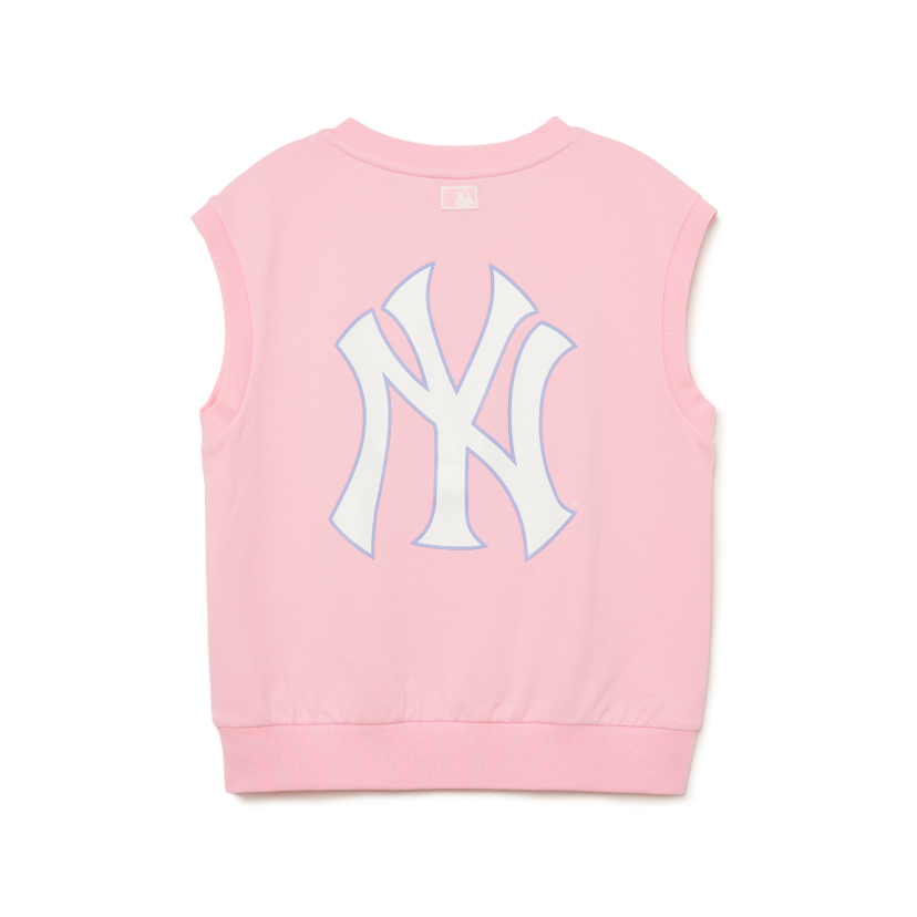 MLB Kids Basic Vest 3pcs Set NY Yankees Pink | Sets for Babies