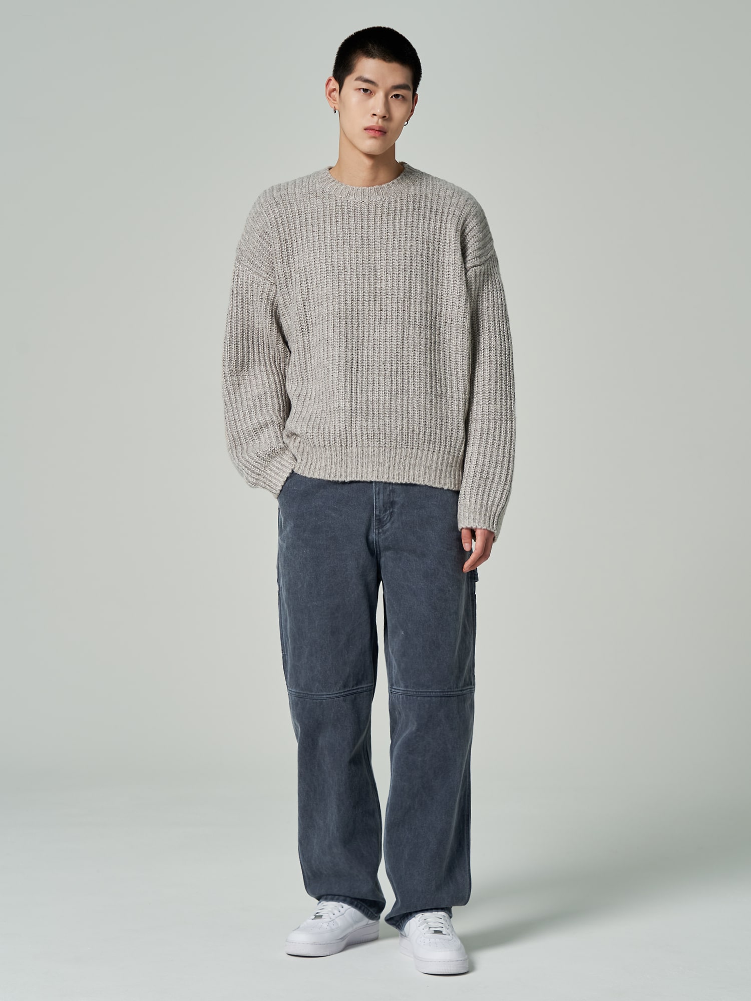 トップス Rest&Recreation RR UNBALANCELAYERED KNIT Rest&Recreation》RR CROP KNIT CARDIGAN 24SS☆送料・関税込