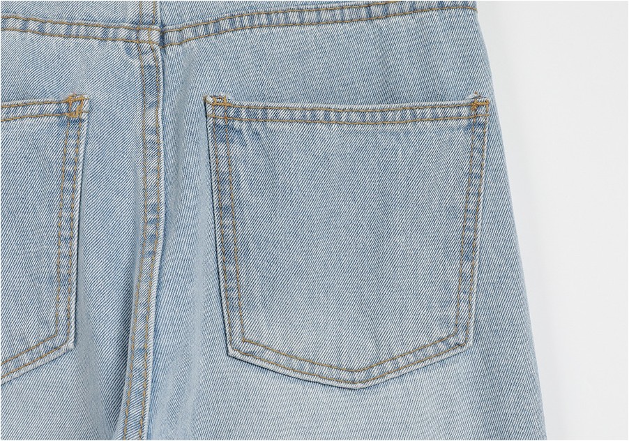 TWEE Bo Boot Cut Denim Pants | Bootcut for Women | KOODING