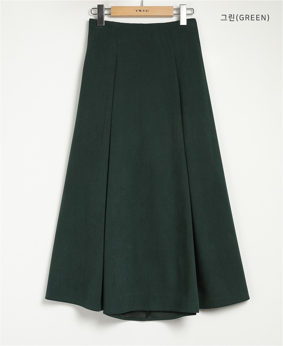 【BAON】Lovey pin tuck cotton banding long skirt FW ver Sc36d19978dcb4dc88b6d3b9d0a47c