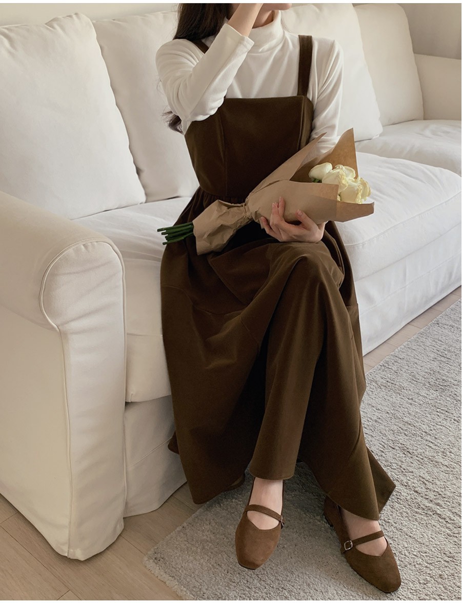 TWEE Tiny Velvet Shirred Bustier Dress | Pinafore for Women TWEE Tiny Velvet Shirred Bustier Dress | Pinafore for Women