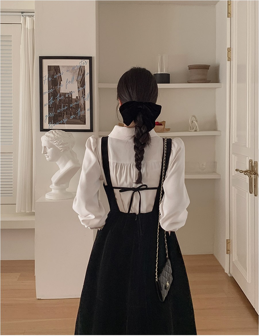 TWEE Tiny Velvet Shirred Bustier Dress | Pinafore for Women TWEE Tiny Velvet Shirred Bustier Dress | Pinafore for Women