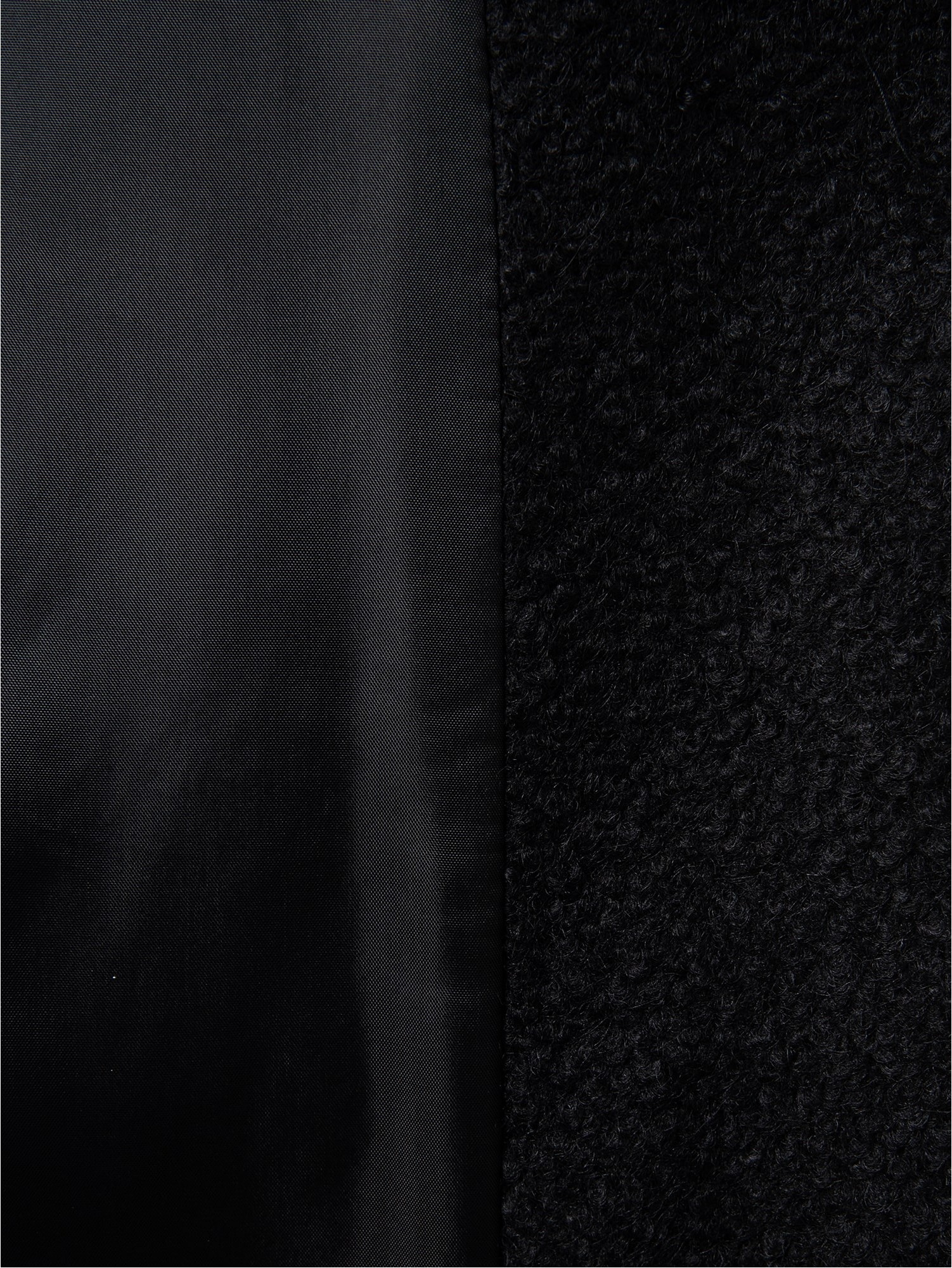 8seconds Boucle Round Neck Short Jacket Black | Jackets for