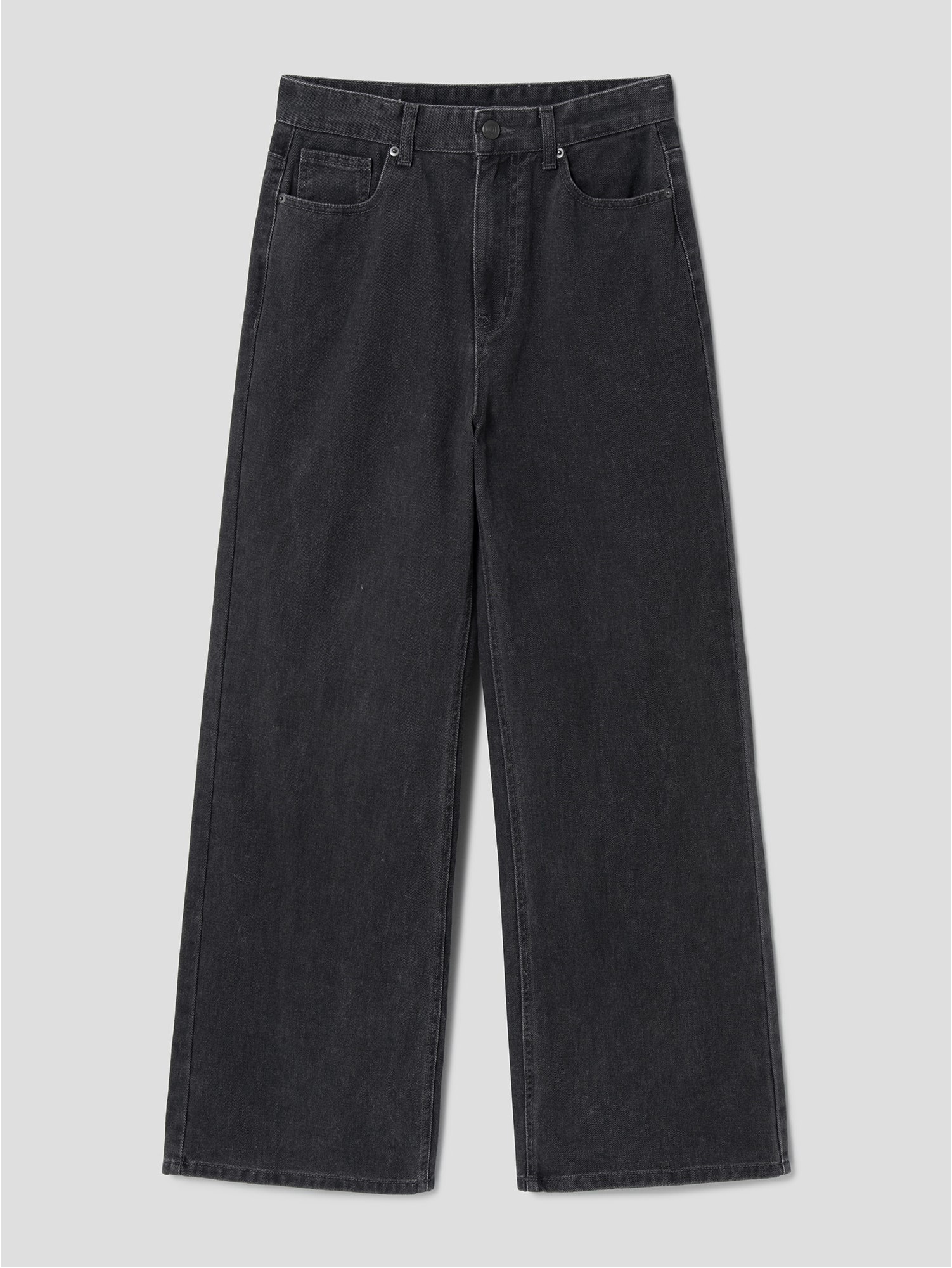 [ EZKATON ]★NEED WIDE DENIM PANTS Lisbeth Wide Leg Denim Pants | GUESS Factory