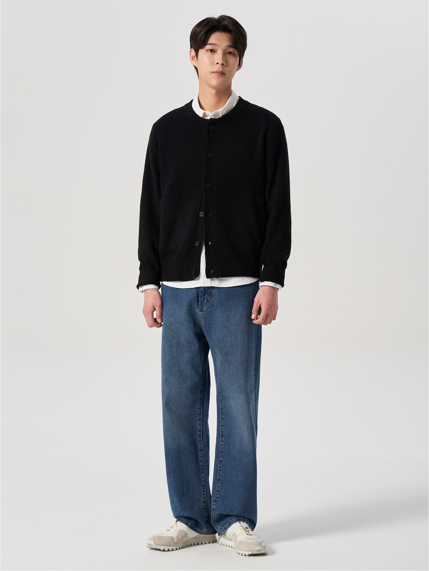 8seconds Essential Semi Wide Fit Denim Pants Blue | Relaxed