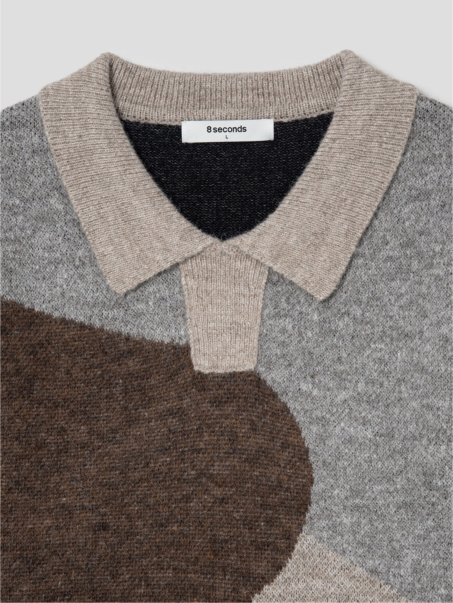 T/C BASIC KNIT SHIRT CARDIGAN S アッシュブラウン Cardigans – II Brunettes