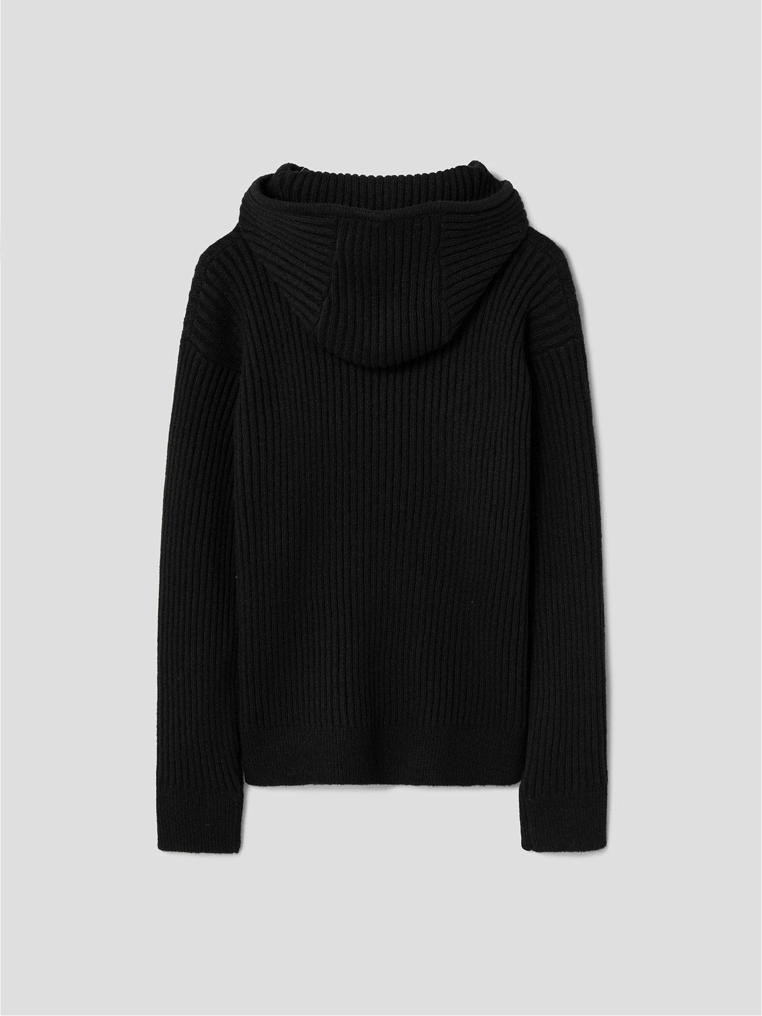8seconds Hoodie Half Zipup Handwarmer Knit Pullover Black