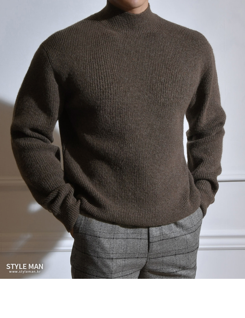 STYLEMAN Leonardo Turtleneck Knit, Turtlenecks & Mock Necks for Men