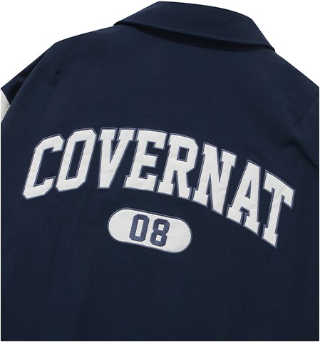 COVERNAT ♥ C Logo Varsity/追跡付 Covernat Unisex C Logo Collar Varsity Jacket Mint | Bomber