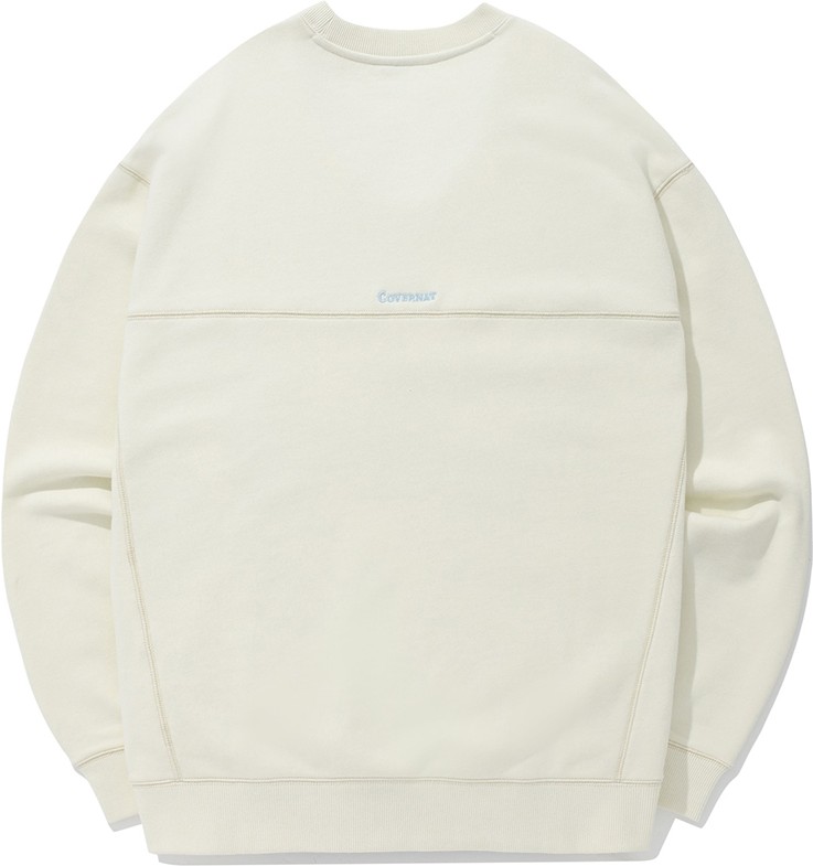 スウェット・トレーナー COVERNAT Sailing Boat Man to Man Ivory Covernat Unisex Sailing Boat Sweatshirt Ivory | Sweatshirts