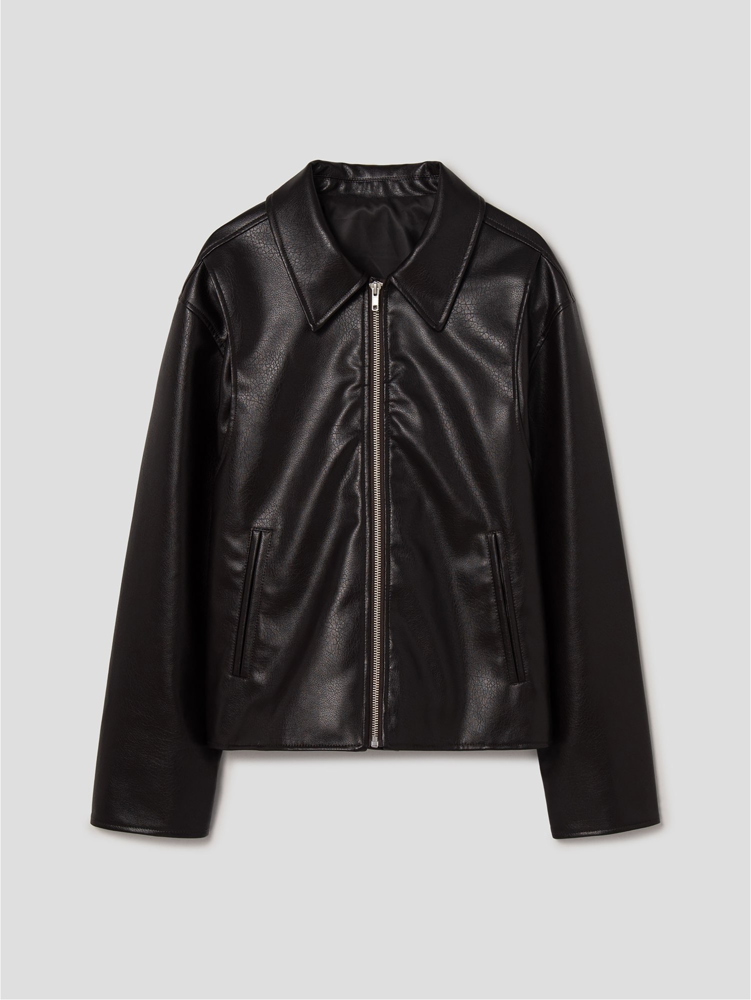 8seconds Fake Leather Vintage Blouson Dark Brown | Biker Jackets