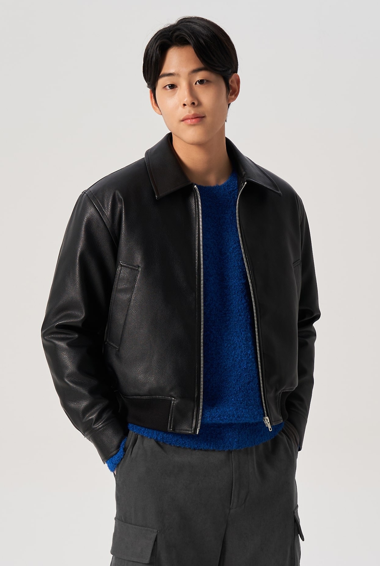 ジャケット・アウター PASTING LIKE FAKE LEATHER JACKET 12061605_65701d4bed6bd.jpg?v=