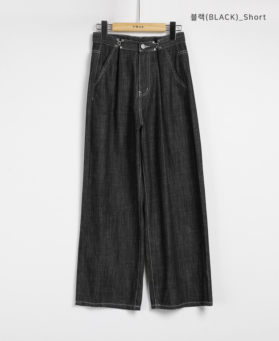 ★ POSZER★ Curved denim pants black 251CVDPT003 DENIM CURVED PANT - BLACK – OPEN HOUSE