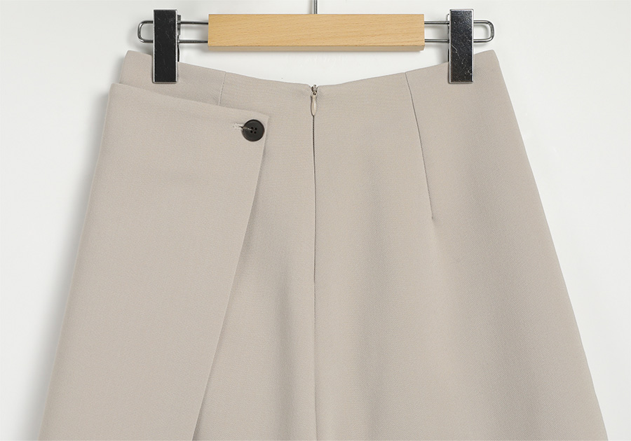 TWEE Set-up Skirt Rieta Set-up Wrap Mini Skirt | KOODING