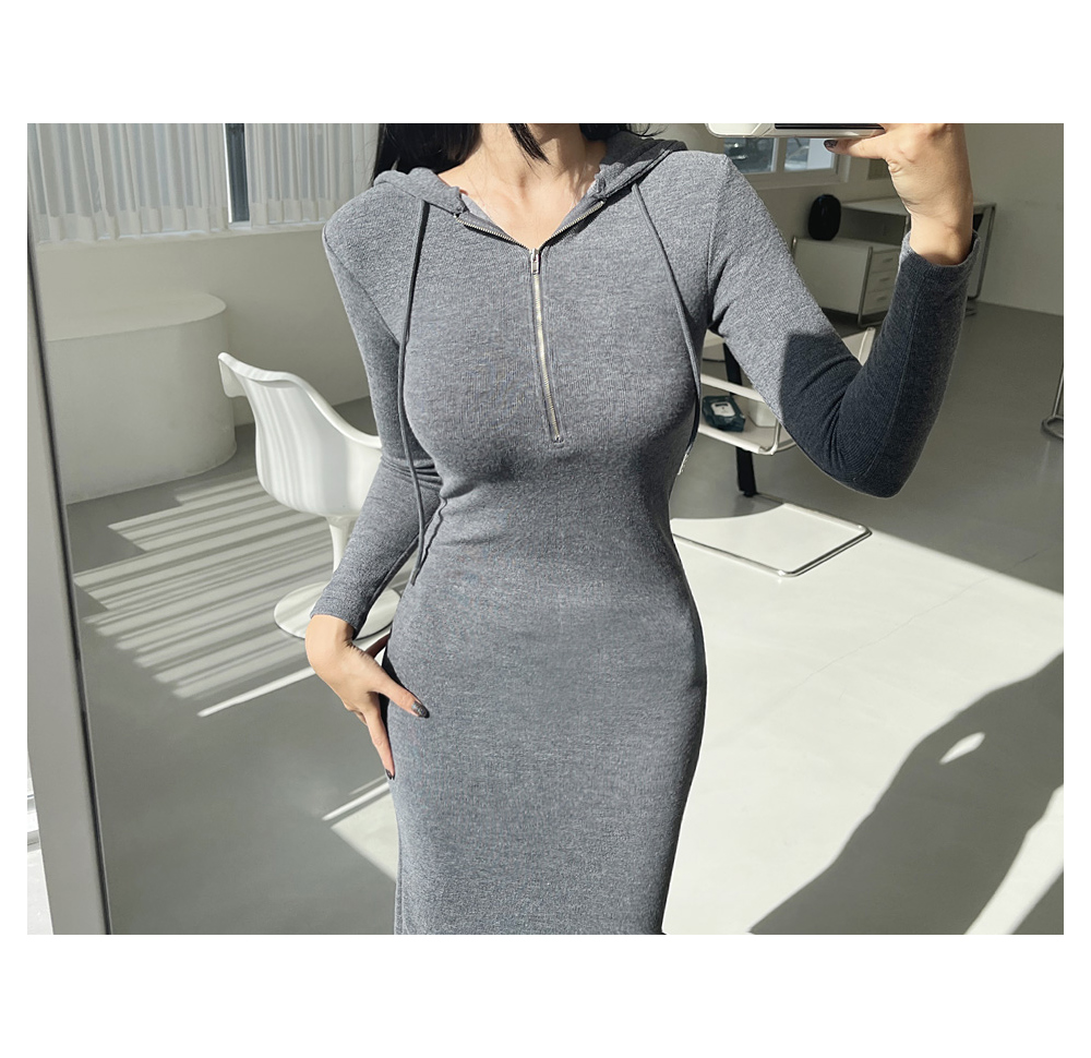 MEME 完売品　cocoon dress / white Sサイズ BLANC-CHIC Flower V Mini Dress | KOODING