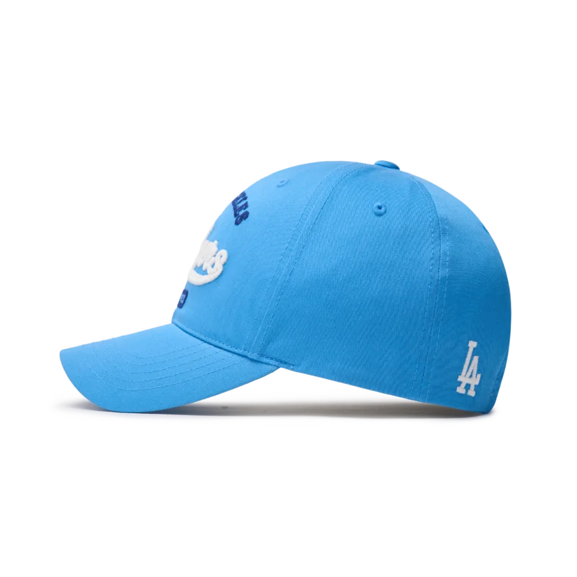 MLB Unisex Lettering Unstructured Ball Cap LA Dodgers Blue